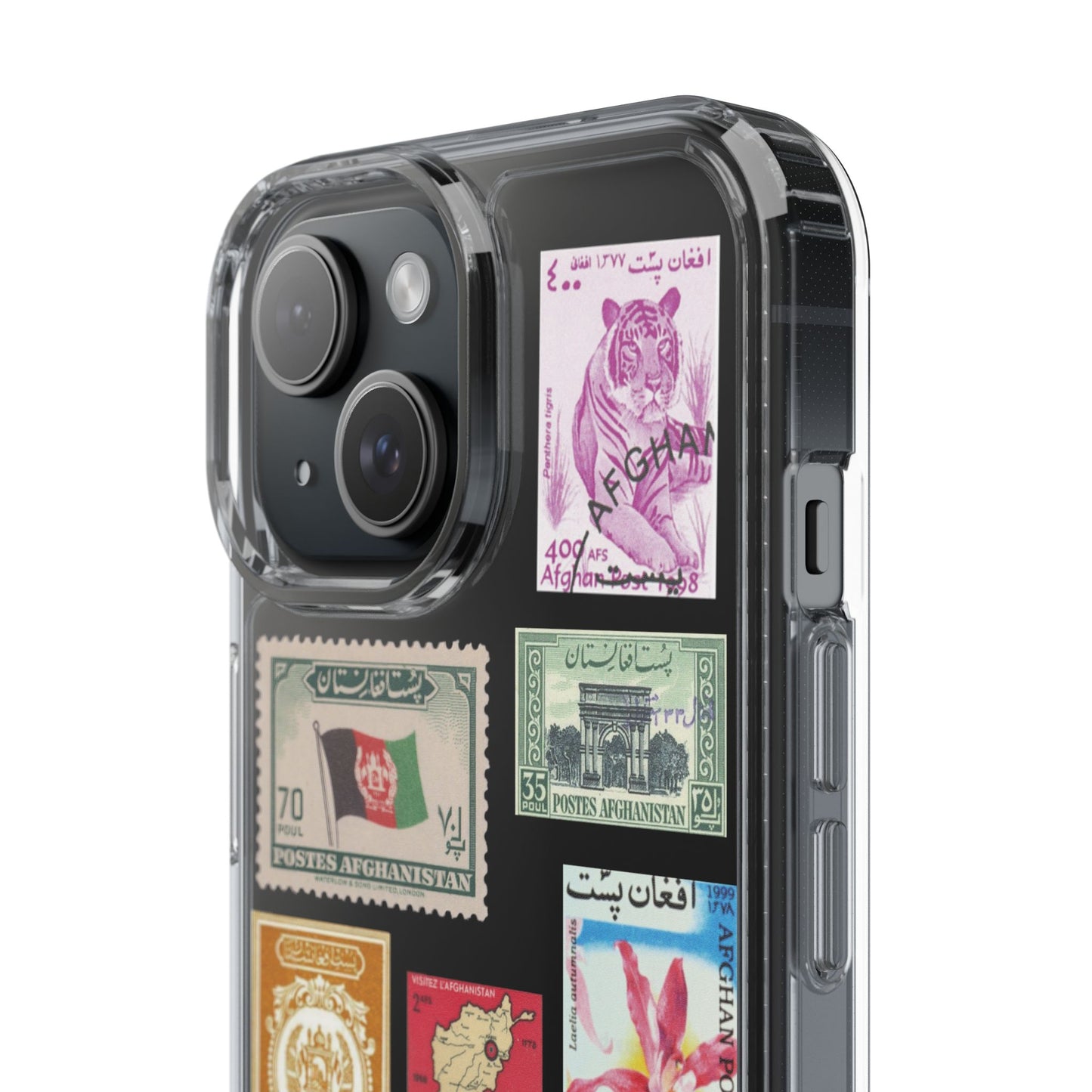 Vintage stamps iPhone case