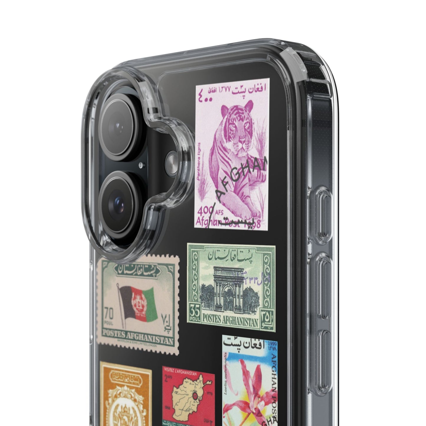 Vintage stamps iPhone case