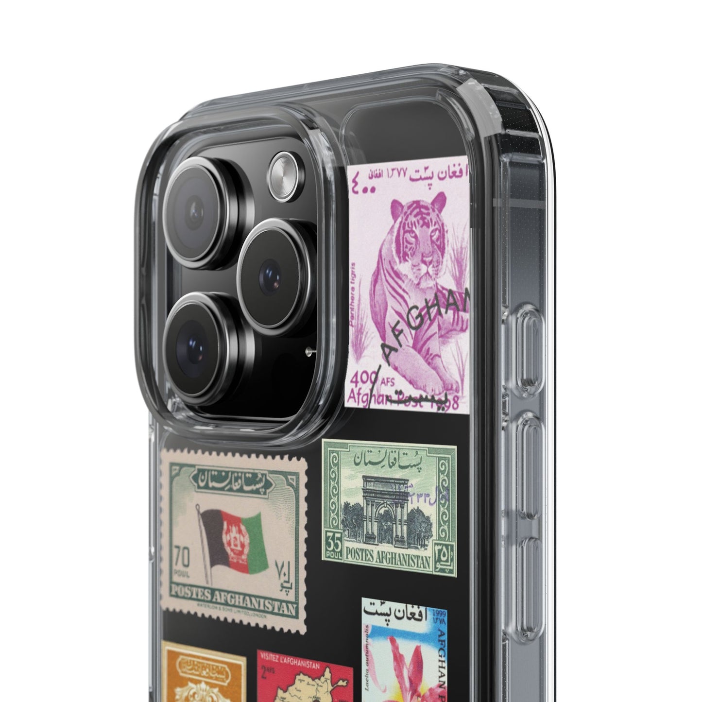 Vintage stamps iPhone case