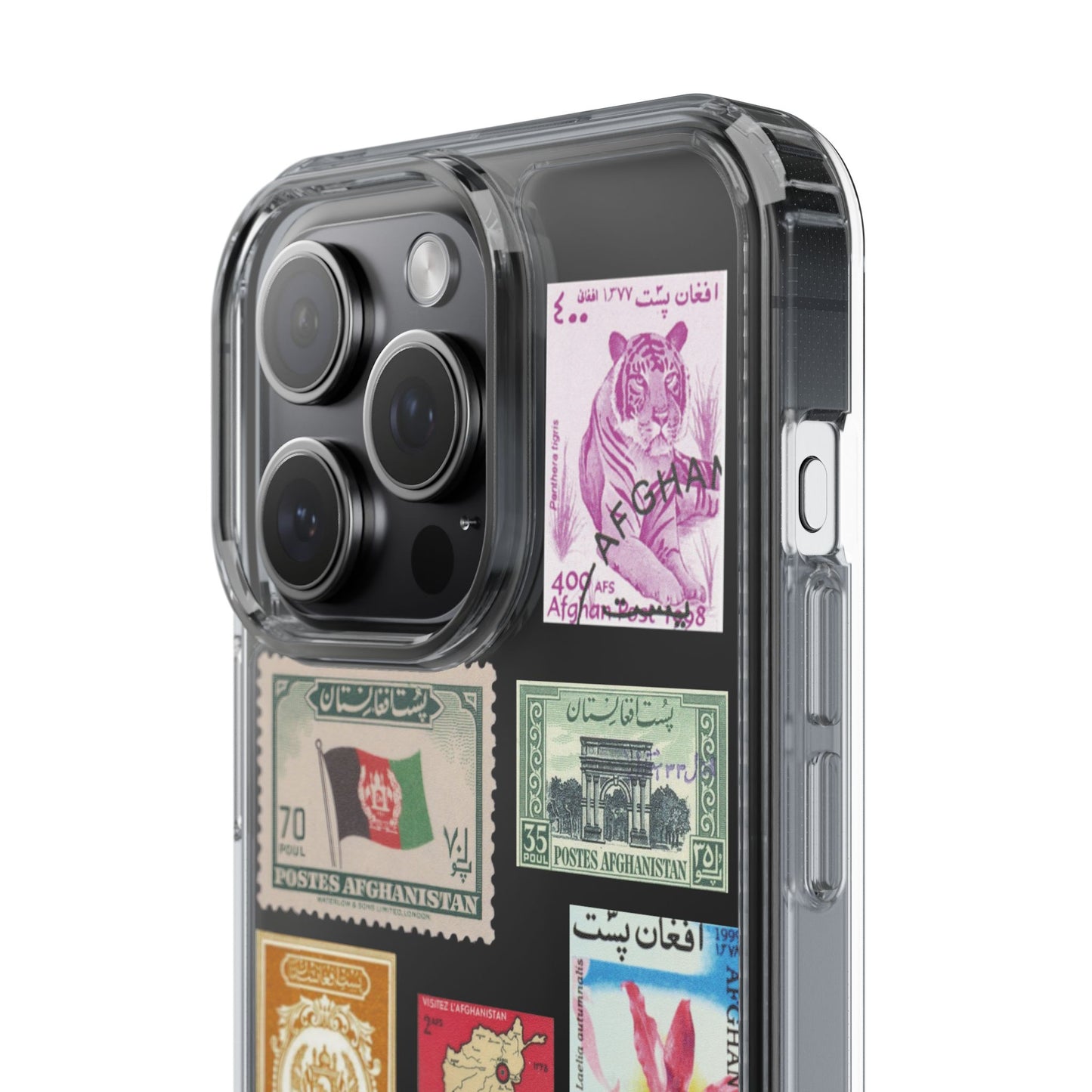 Vintage stamps iPhone case