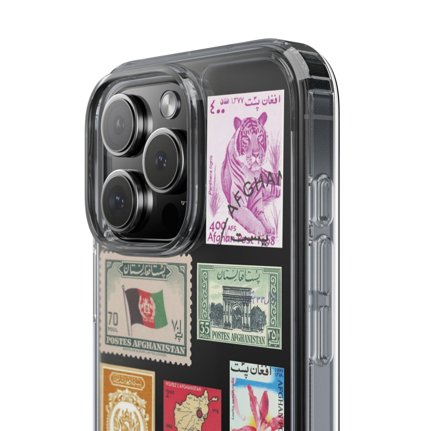 Vintage stamps iPhone case