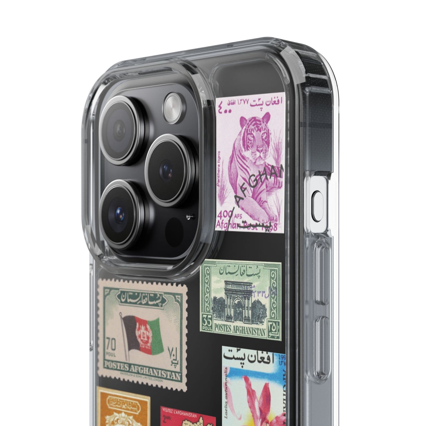Vintage stamps iPhone case